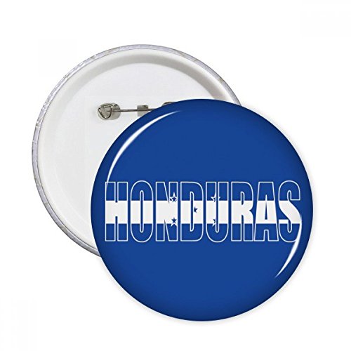 Bouton badge drapeau Honduras XL accessoire décoration vêtement multicolore