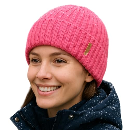 Image of TOP-EX DryKnit Waterproof L /XL /XXL Winter Fleece Lined Beanie Hat for Men Women Warm Knit Watch Skull Cap Cold Weather