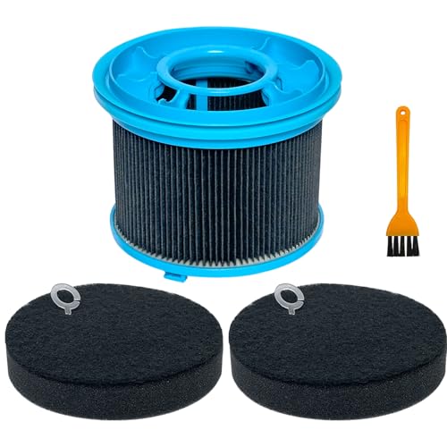 Image of Replacement Filters Kit for Bissell 4052 4039 4137 PowerClean FurGuard 280W & FurFinder 200W Cordless Vacuum - Includes 1 Filters and 2 Pre-Filter Pads