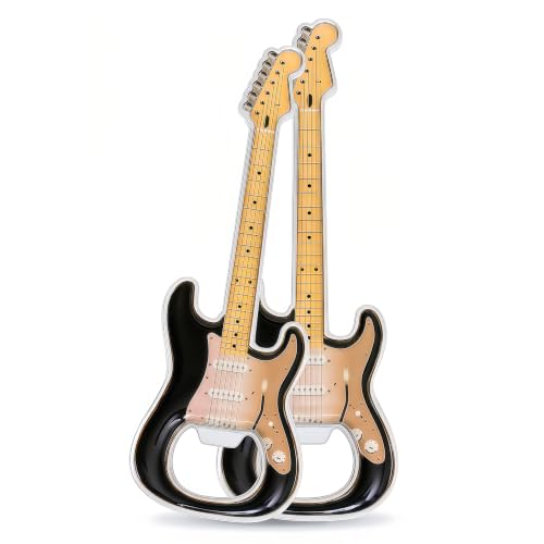 Guitar Shaped Bottle Opener 2-Pack