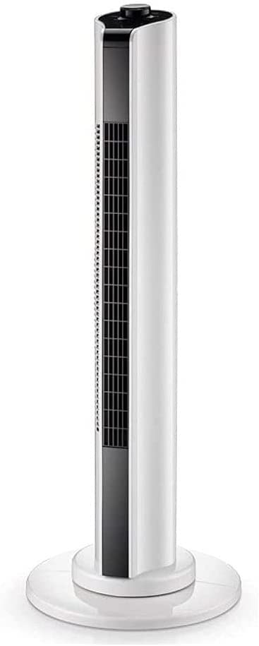 Tower Fan 80 Oscillating Tower Fan Bladeless Fan 3 Speed Space-Saving Quiet Fan for Bedroom Living Rooms Office