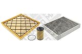 varias piezas: multipieza Mapco 68723 Juego de filtros – Filtro de aceite/filtro de aire/Polen Filtro