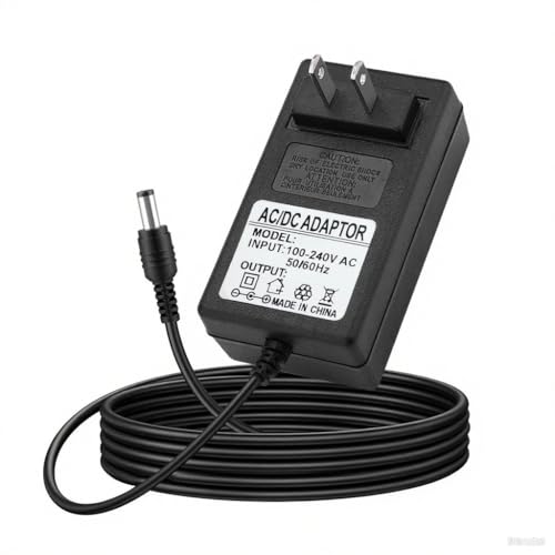 12.6V for Nekteck Massager Charger, Compatible with Nekteck LMS-801/Papillon/InvoSpa/Mo Cuishle/Viktor Jurgen and Others Shoulder, 6.6 FT for Neck Power Cord