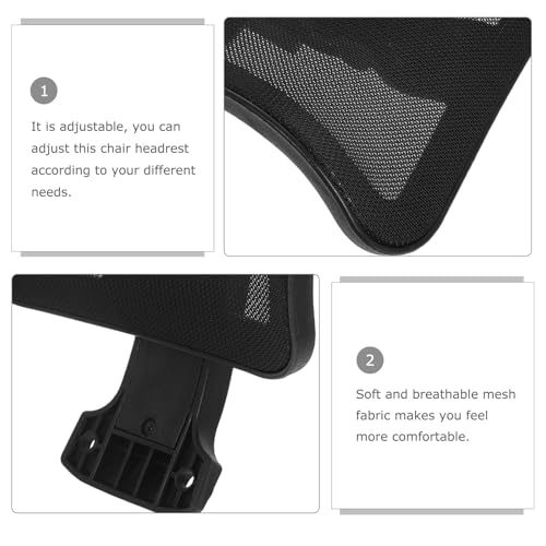 Appui-tête de chaise contre les douleurs cervicales support réglable en mousse - 5