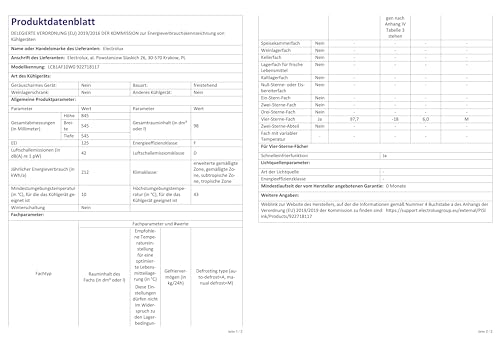 Electrolux LCB1AF10W0
