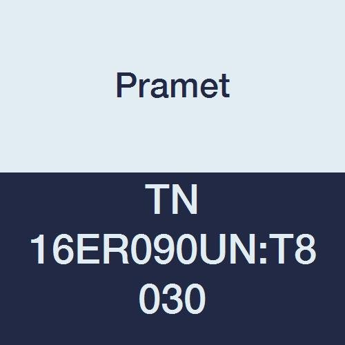 TN 16ER090UN:T8030 Carbide Multi-Material (P30,M25,K30) Indexable External Threading Insert, UN 60 Degree Full Profile, TPI 9, 3" Cutting Edges, PVD, Use SER/L Tool Holder, Gold (Pack of 5)