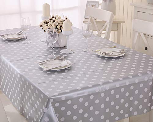 Vinylla - Tovaglia in PVC con motivo a pois