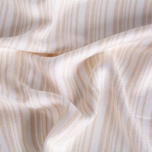 Image of 100% Bamboo Towels for Bath, Ultra Soft Skin-Friendly Travel Towel, Lightweight Quick Dry Bamboo Bath Towel Large Size for Men & Women, Highly Absorbent &Anti-Odour Towels-Rouge & Ivory 2-Pack