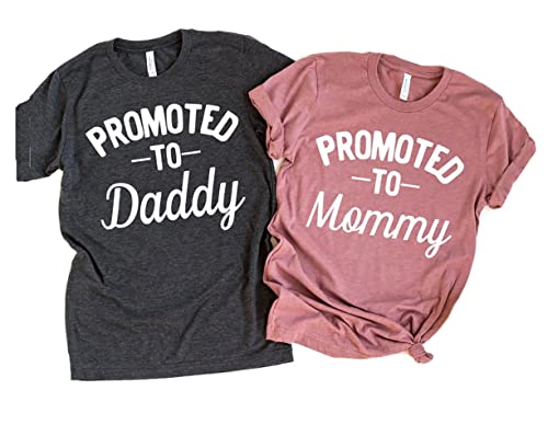 Southern Sisters Promoted to Mommy or Daddy Birth Announcement Shirts