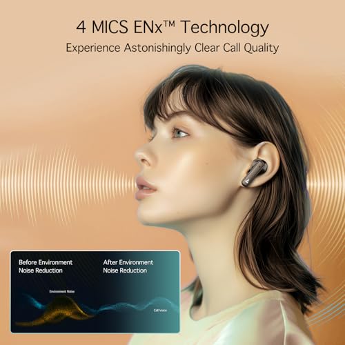 Image of boAt Airdopes 181 Pro TWS Earbuds with 100 Hours Playback, 4 Mics ENx Technology, Beast Mode, ASAP Charge, Bluetooth v5.3 (Mocha Elegance)