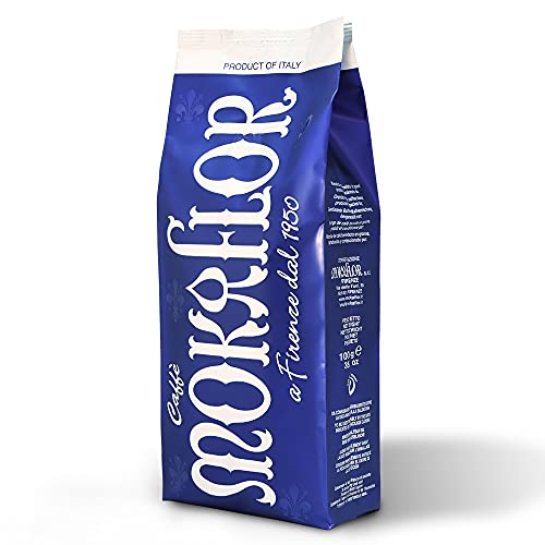 Mokaflor Tradizione Bar haricots entiers bleus expresso italien