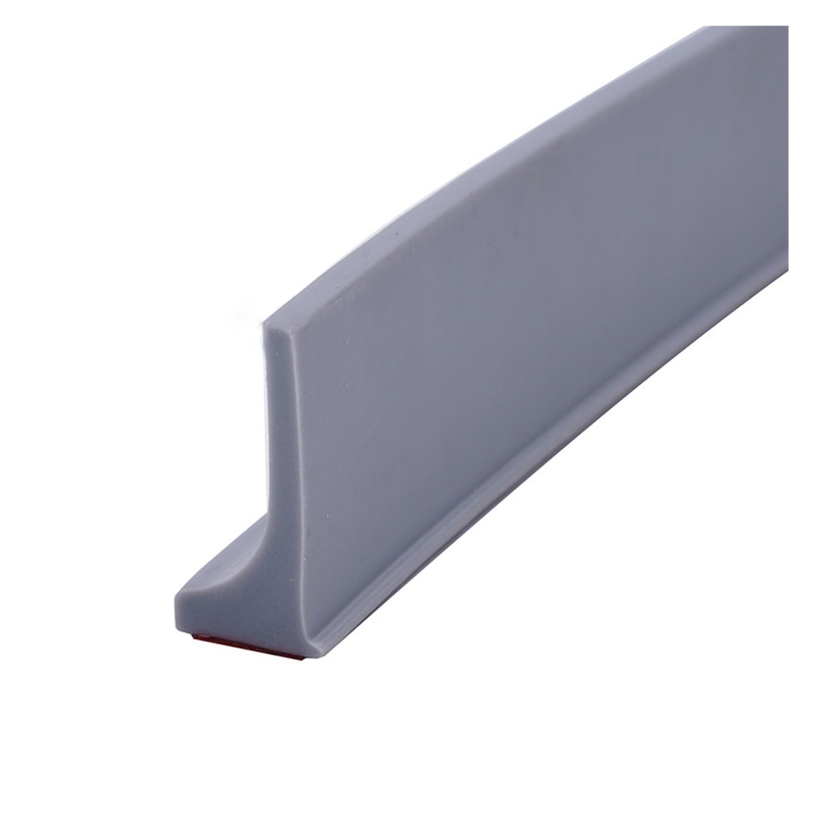HUDFVIOI Wet Room Floor Barrier 1*water Barrier Bathroom Retention Water Strip Dry &Wet Separation Silicone Seal 50-300cm for Bathroom(Gray 300cm)
