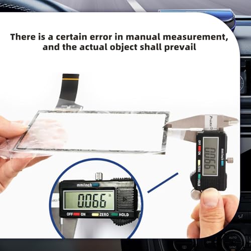 TDO‑WVGA0633F00039, Auto-LCD-Touchscreen-Digitalisierer 6,5-Zoll-Touchscreen-Display LCD-Ersatz für Automobile, DVD Touchscreen Digitizer Einfache Installation für MIB Audio/Video-Umrüstung