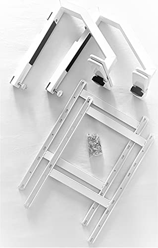 J&C Brands Railing Table Hardware Kit  Table Not Included