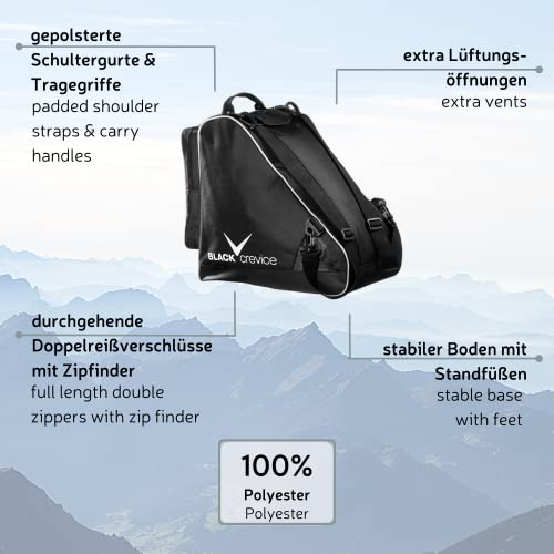 (Black) Crevice Skischuhtasche, Bolsa Para Botas De Esquí Unisex Adulto, Negro (Black), 20 X 27 X 42 Cm - imagen 4
