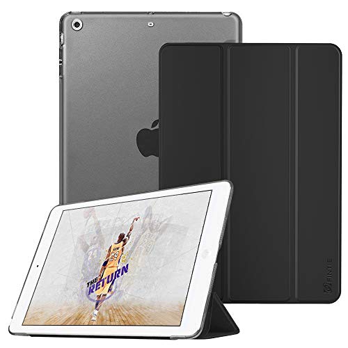 Fintie Case for iPad Mini 3/2 / 1 - Lightweight Smart Slim Shell Translucent Frosted Back Cover Protector Supports Auto Wake/Sleep for iPad Mini 1 / Mini 2 / Mini 3, Black