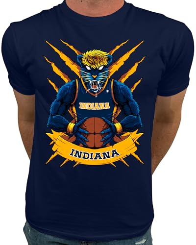 Market Trendz Indiana Basketball T-Shirt – Unisex Sports Tee Navy 3XL
