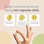 Moerie Hair Growth Supplement for Women & Men - Hair Skin and Nails Vitamins With Biotin, Q10 & Minerals - For Thicker, Fuller Hair & Hair Loss Treatment - Advanced Beadlet Delivery System - 120 Pills - Image 4