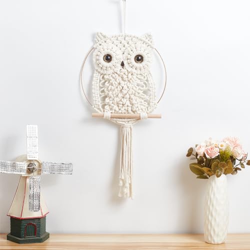 Kit macramé mural débutant pour apprendre le tissage facilement