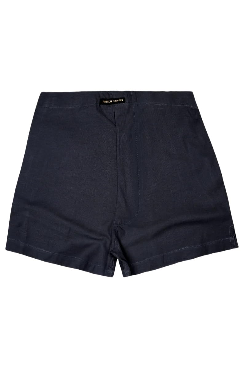 Graphite-Zeus Gray Solid Oxford Premium Cotton Boxer-image-17