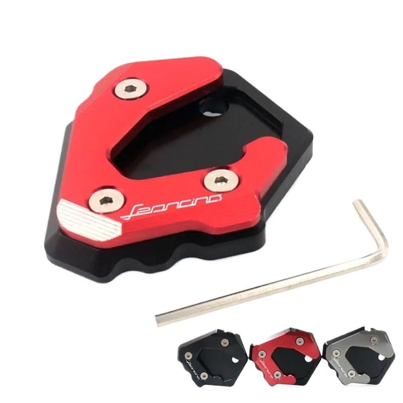 Extension béquille latérale haut de gamme en alu CNC pour moto Leoncino 500