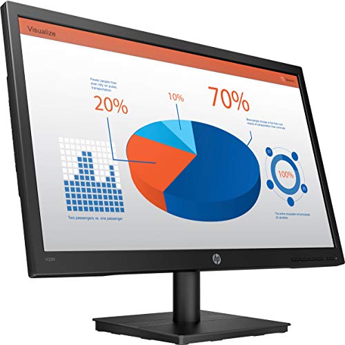 Image of HP V220 21.5-inch Full HD Monitor with VESA Mount and DVI, HDMI Ports(4CJ27A7)