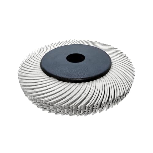 Image of Radial Bristle Brush, 6 in x 1 /2 in x 1 in, 5000#, 1SET,Ten Single piece with Adapter