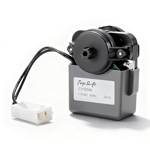 2315549 Refrigerator Evaporator Fan Motor 115V 60Hz Compatible with Whirlpool Maytag Amana Replaces WP2315549 1193008 2220569 AH1484645