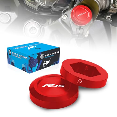 MOTO GENIUS Store MOTO GENIUS R15 V4 Front Fork Covers (Red) - Image 2