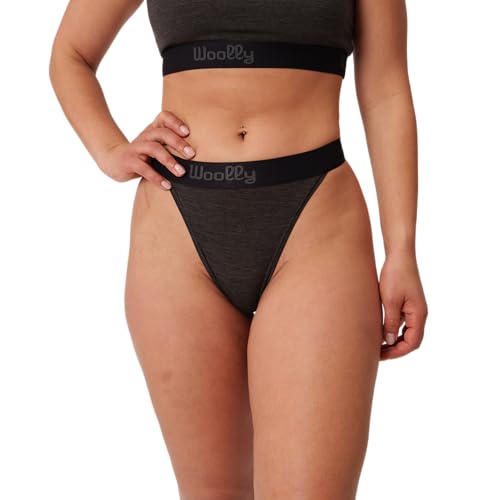 Image of Women's Merino Classic Thong By Woolly | RWS Certified | Soft, Breathable, Seattle Designed