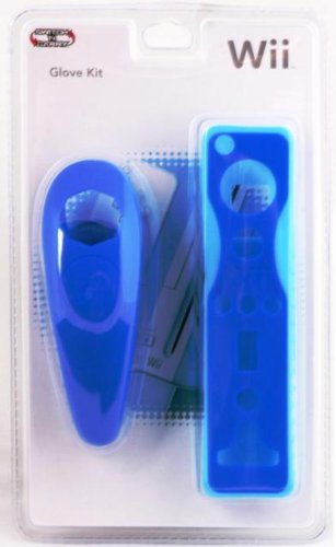 Wii Controller Glove & Nunchuk - Blue