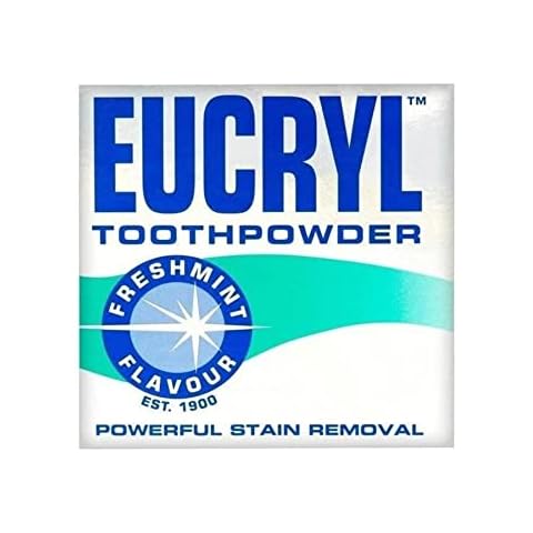 Eucryl Smokers Tooth Powder Freshmint Flavour (50g) - Pack of 2 Cover