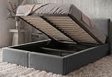 Interbeds Polsterbett 140x200 cm mit Bettkasten und Lattenrost...