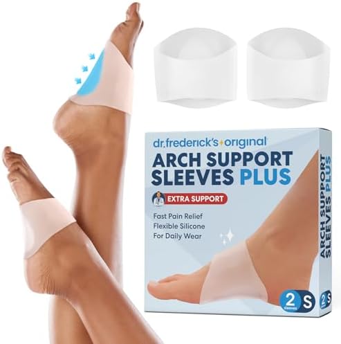Dr. Frederick's Original Arch Support Sleeves Plus, S/M, 2 ct