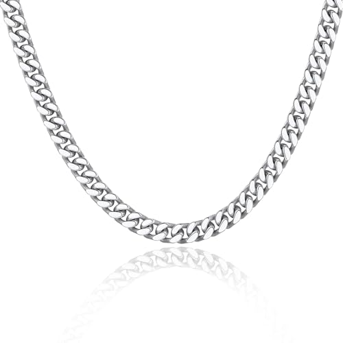 ChainsPro �`�����L�[�L���[�o�������N�`�F�[���l�b�N���X �����p�A�X�e�����X�X�`�[���V���o�[/�S�[���h���b�L����`���[�J�[�A��5/12/14mm�A18�C���`��20�C���`�̃p���N�q�b�v�z�b�v�g�����f�B�W���G���[�M�t�g, 16 Inches, �X�e����