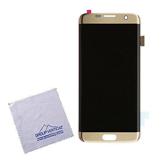 LCD Display Digitizer Touch Screen Assembly for Samsung Galaxy S7 Edge G935A G935V G935P G935T G935F (Gold)