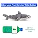 The Petting Zoo Hammerhead Shark Stuffed Animal Plushie, Gifts for Kids, Scoopz Animals, Shark Plush Toy, 10 inches