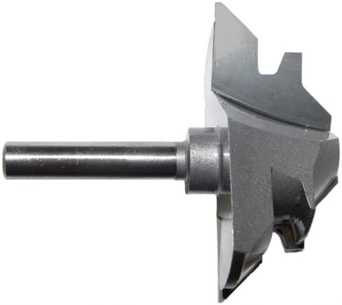 Magnate 7203 45 degree Corner Lock Mitre Router Bit - 7/8 Cutting Length; 1/4 Shank Diameter