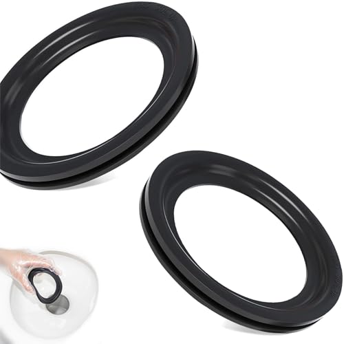 RV Toilet Seal Replacement 2-Pack for Dometic 300/310/320 Toilets, High-Grade Flush Ball Seal Gasket Kit 385311658 - Durable Rubber, Easy Installation, Fix Leakage & Odor, for Camper/Travel Trailers