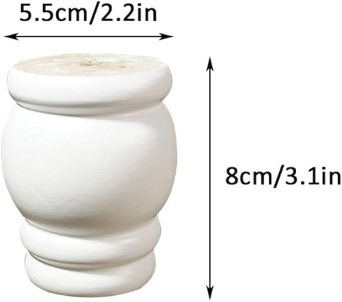 Miniatura 2 de Patas de madera maciza para muebles, patas de sofá, patas de mesa auxiliar, patas de repuesto, patas de armario, patas de cajón, altura 3.1 in, con