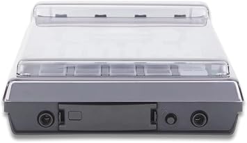 Decksaver Cover for Roland SP-404 - Super-Durable Polycarbonate Protective lid in Smoked Clear Colour, Made in The UK - The Producers' Choice for Unbeatable Protection