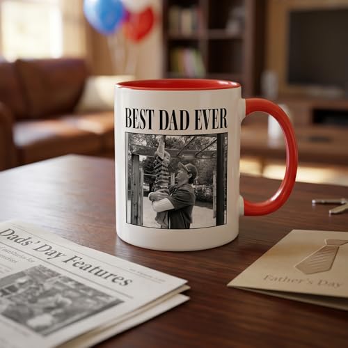 Taza para Papá Personalizada con Foto Cerámica miniatura 3