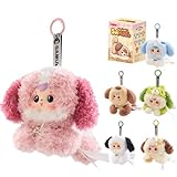 SKOGSKUNST Samuel Puppy Flop Series - Dog Blind Box Pendant Plush,Figure Blind Box Keychain, Random Cute Blind Boxes Figures,Collectible Toys for Gifts (Dog (Single Box))