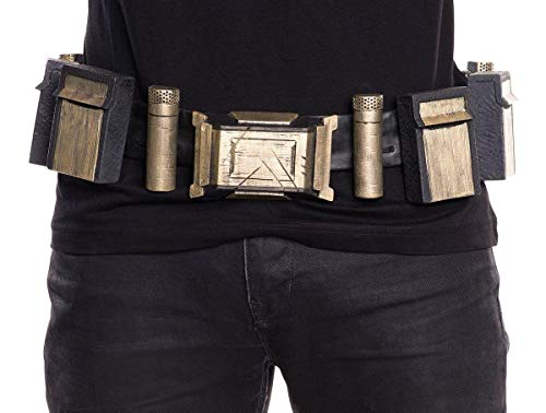 Rubie's Men's Batman v Superman: Dawn of Justice Batman Belt, Multi, One Size
