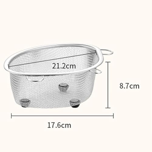 Colador Triangular para Fregadero de Cocina 2PCS miniatura 3
