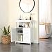 VASAGLE Mueble de Baño Auxiliar, Armario para Baño, Organizador con 2 Puertas...