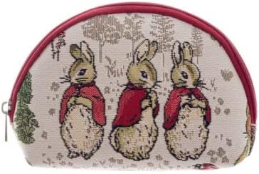 Signare Tapestry Cosmetic Bag Makeup Bag Toiletry Case Travel Organiser for Women with Peter Rabbit Designs (Flopsy, Mopsy and Cotton Tail), Flopsy Mopsy and Cotton Tail