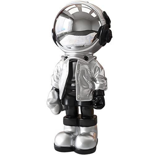 Estatua de Astronauta Decorativa de Resina Moderna