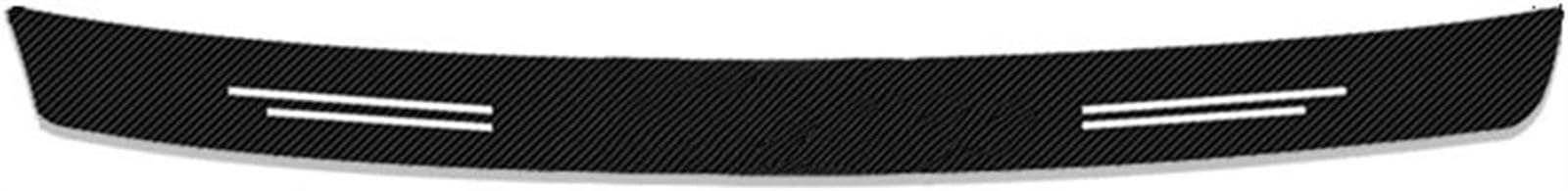 Tira Protectora de Parachoques Protector de Parachoques Trasero Fibra Carbono para Maletero Coche, Protectora para Land para Rover para Range para