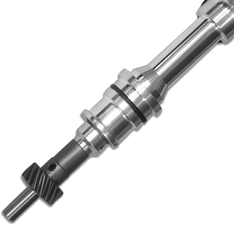 4 Pin HEI Ignition Distributor 65K Coil with Blue Cap Fits Ford Small Block 260 289 302 8 Cylinders (OE: JM6502BL)